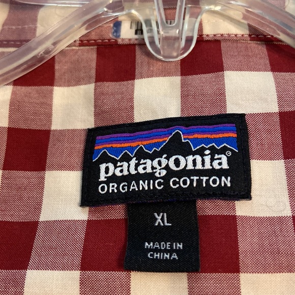 Patagonia Organic Cotton Man Shirt size XL excellent condition length 30” - Picture 12 of 12